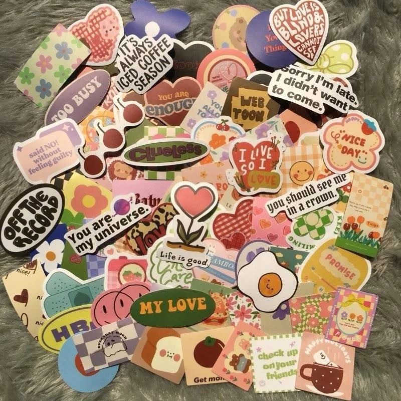 Random Hippy Stickers