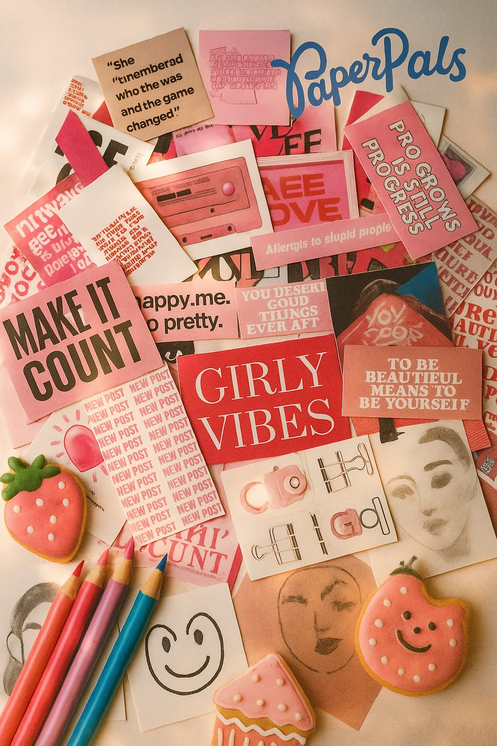 Typography sticker pack