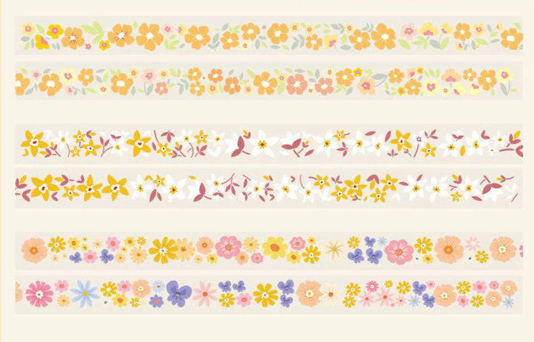 Floral Washi tapes