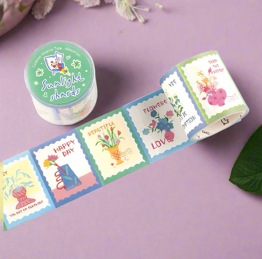 Stamp-shape like washi tape