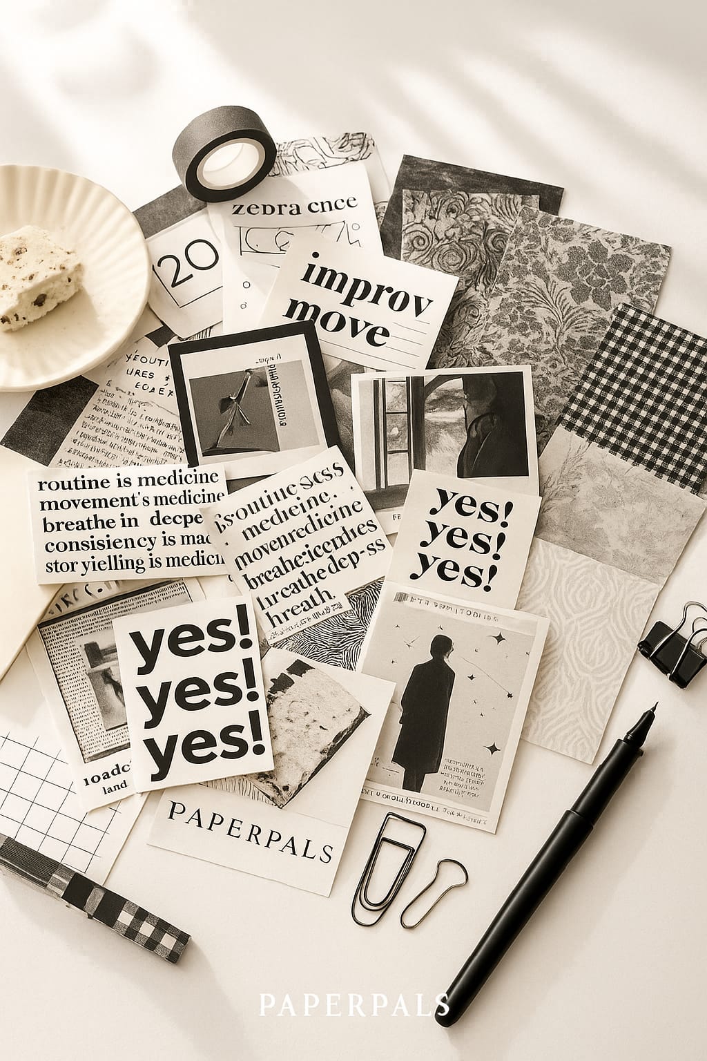 Typography sticker pack