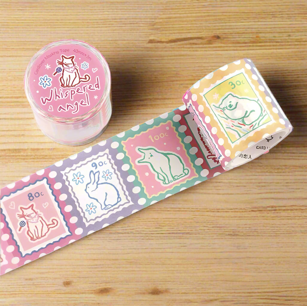 Stamp-shape like washi tape